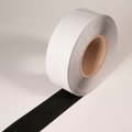 Top Tape And Label Coarse Resilient Anti-Slip Tape, Black, 2"W x 60'L Roll,  PFX2302K